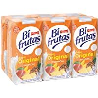 Los mejores  - Bifrutas Tropical Bebida Refrescante con Leche y Zumo de Frutas- Pack de 6 x 200ml